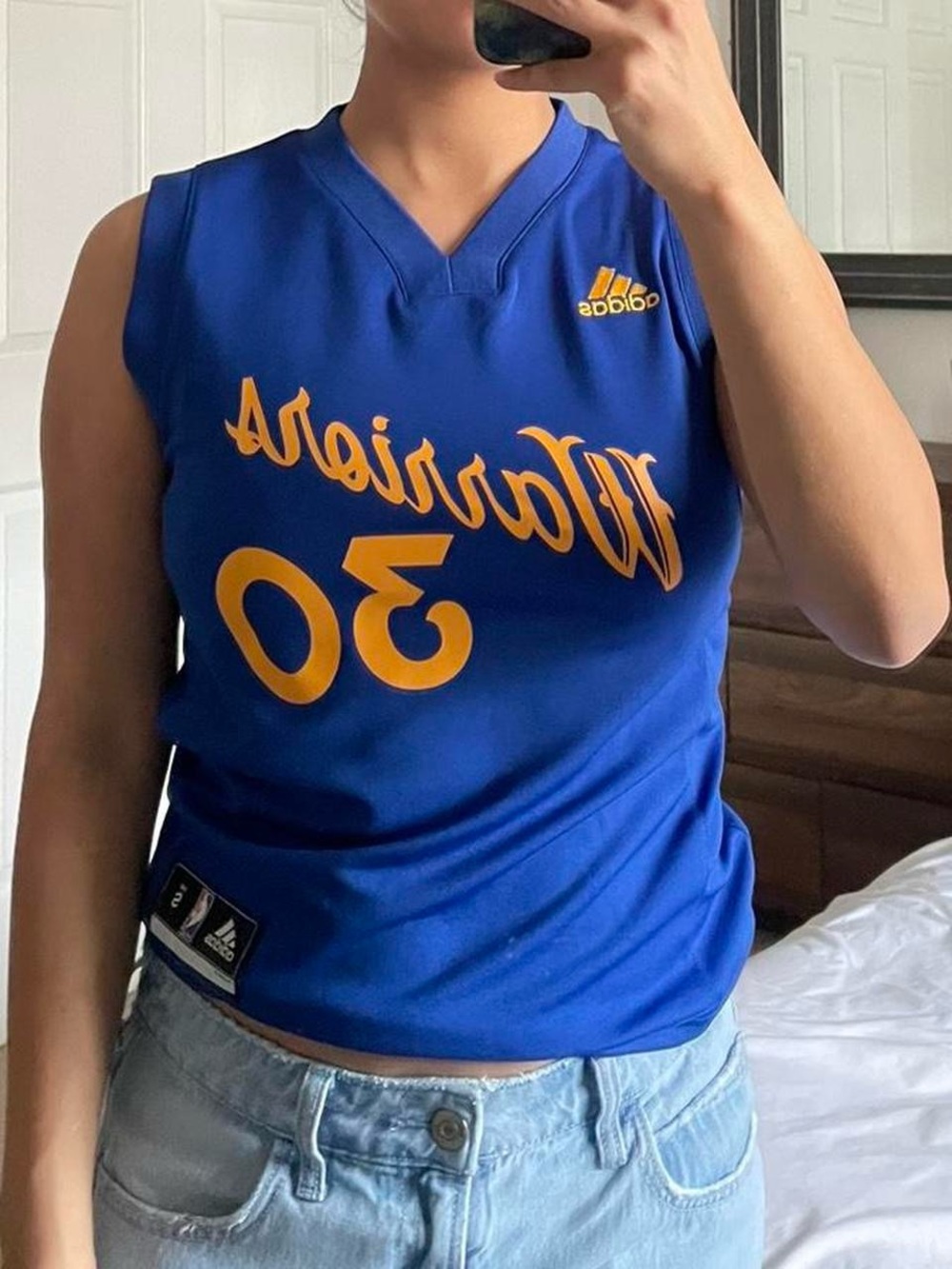 Adidas Warriors Steph Curry jersey